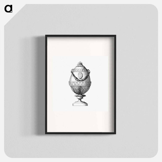 アートポスター-Fabergé Egg, British Library
 - 大英図書館 Poster.