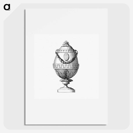 アートポスター-Fabergé Egg, British Library
 - 大英図書館 Poster.