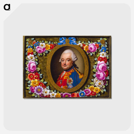 アートポストカード-Snuff Box Portrait
 - クリーブランド美術館 Postcard.