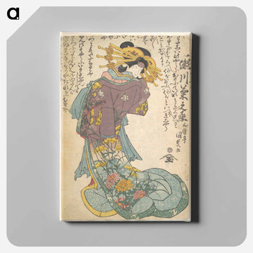 Utagawa Kunisada Print
 - 歌川 国貞 Canvas.