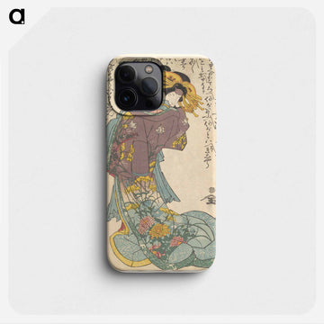 Utagawa Kunisada Print
 - 歌川 国貞 Phone Case.