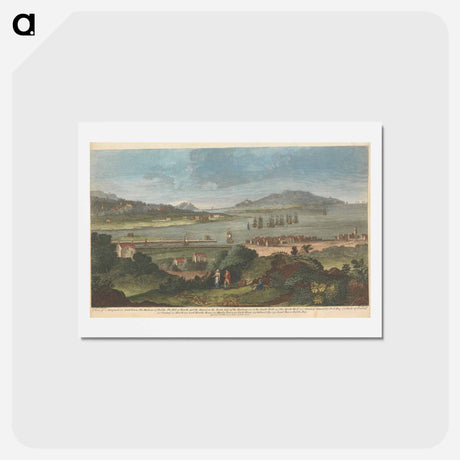 アートポストカード-A View of Ringsend, Irish Town, The Harbour of Dublin, The Hill of Howth and The Strand on the North Side of the Harbour, The South Wall, The North Wall, Clontarf Island, Pool Beg
 - イェール大学アートギャラリー Postcard.