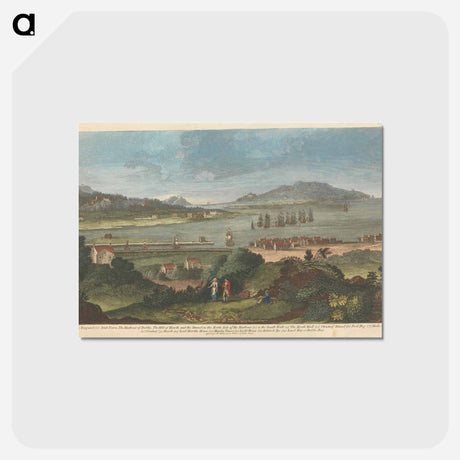 アートポストカード-A View of Ringsend, Irish Town, The Harbour of Dublin, The Hill of Howth and The Strand on the North Side of the Harbour, The South Wall, The North Wall, Clontarf Island, Pool Beg
 - イェール大学アートギャラリー Postcard.
