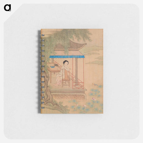 アートメモ帳-Seated Girl on Porch
 - バーンズ・コレクション Memo.