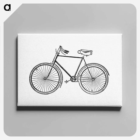 アートパネル-Bicycle Illustration
 - 大英図書館 Canvas.