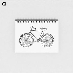 アートメモ帳-Bicycle Illustration
 - 大英図書館 Memo.