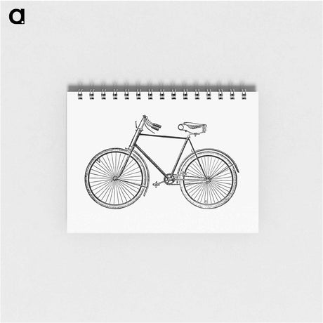 アートメモ帳-Bicycle Illustration
 - 大英図書館 Memo.