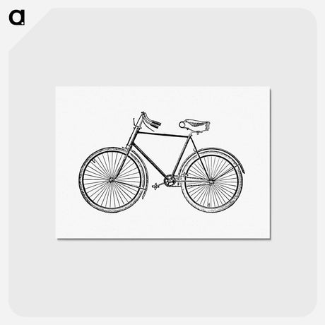 アートポストカード-Bicycle Illustration
 - 大英図書館 Postcard.