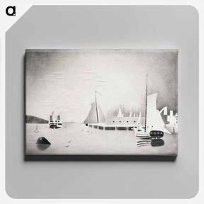 アートパネル-Harbor Scene
 - クリーブランド美術館 Canvas.