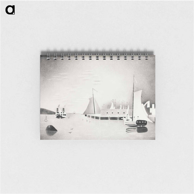 アートメモ帳-Harbor Scene
 - クリーブランド美術館 Memo.