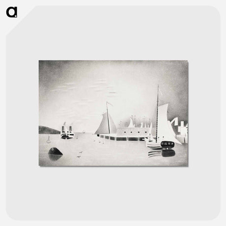 アートポストカード-Harbor Scene
 - クリーブランド美術館 Postcard.