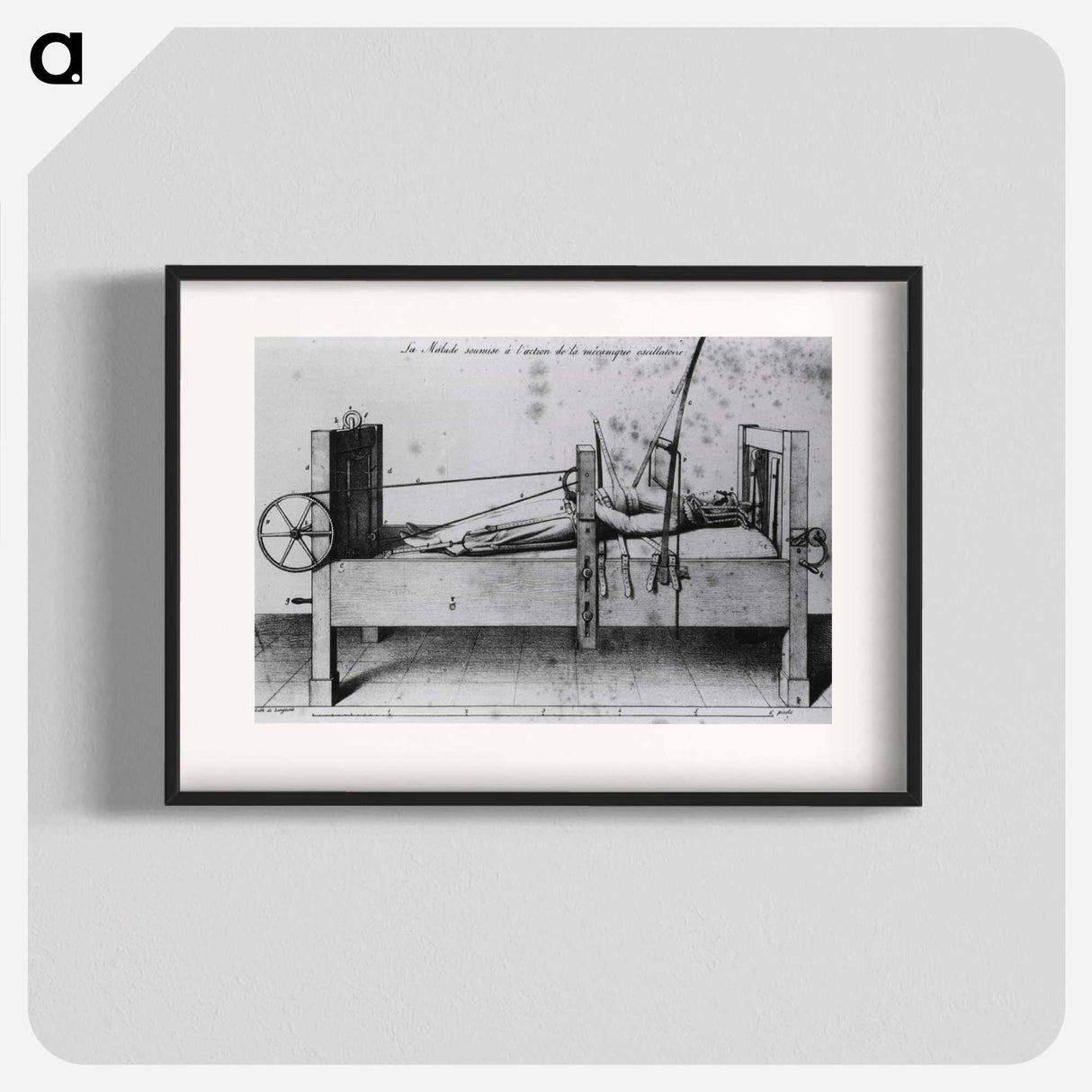 アートポスター-Female Patient in Orthopedic Bed
 - 国立医学図書館 Poster.