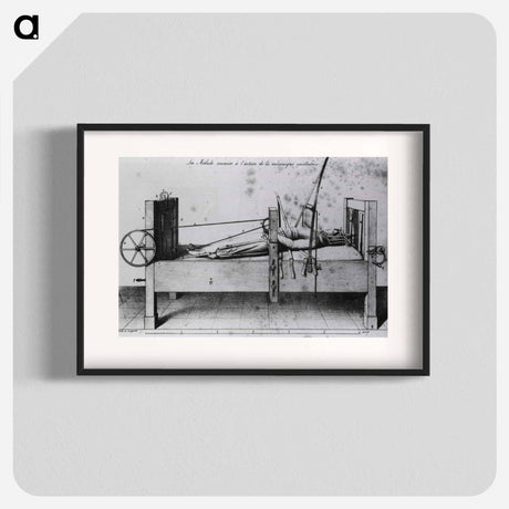 アートポスター-Female Patient in Orthopedic Bed
 - 国立医学図書館 Poster.