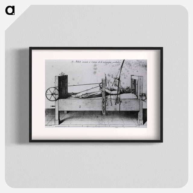 アートポスター-Female Patient in Orthopedic Bed
 - 国立医学図書館 Poster.