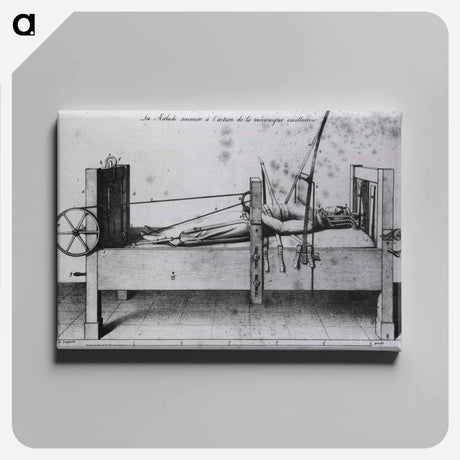 アートパネル-Female Patient in Orthopedic Bed
 - 国立医学図書館 Canvas.