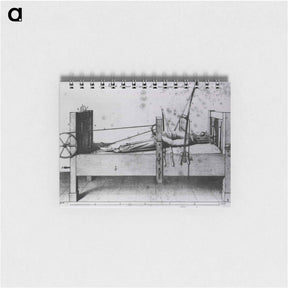 アートメモ帳-Female Patient in Orthopedic Bed
 - 国立医学図書館 Memo.