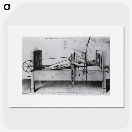 アートポスター-Female Patient in Orthopedic Bed
 - 国立医学図書館 Poster.