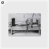 アートポストカード-Female Patient in Orthopedic Bed
 - 国立医学図書館 Postcard.