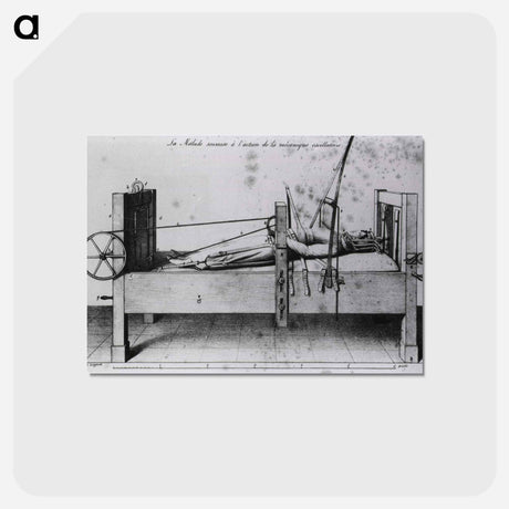 アートポストカード-Female Patient in Orthopedic Bed
 - 国立医学図書館 Postcard.
