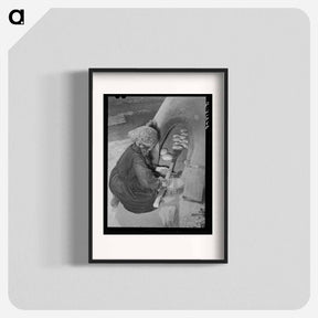 アートポスター-Taos Bread Maker
 - ラッセル リー Poster.