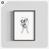アートポスター-Victorian Boy with Bow and Arrow
 - 大英図書館 Poster.