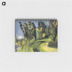 アートメモ帳-Montalban, Landscape - アンリ マティス Memo.