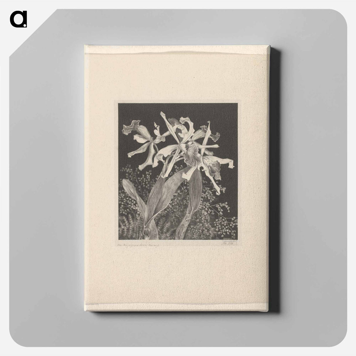 Orchideeën - Theo van Hoytema Canvas.