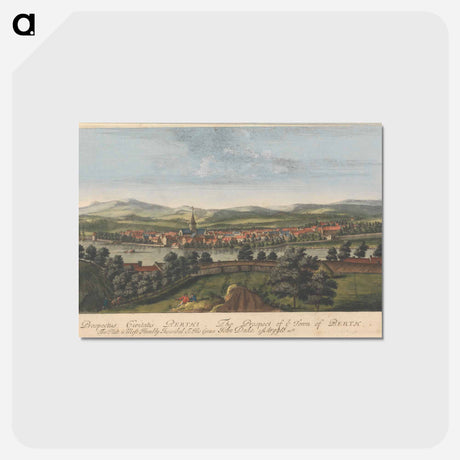 アートポストカード-The Prospect of ye Town of Perth
 - イェール大学アートギャラリー Postcard.