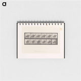 アートメモ帳-Man on Horse
 - エドワード マイブリッジ Memo.