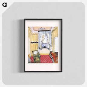 アートポスター-My Room at the Beau-Rivage - アンリ マティス Poster.