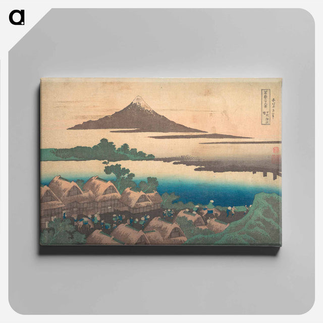 アートパネル-Dawn at Isawa in Kai Province - 葛飾 北斎 Canvas.