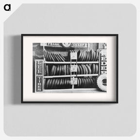 アートポスター-Used Tires, Waco
 - ラッセル リー Poster.