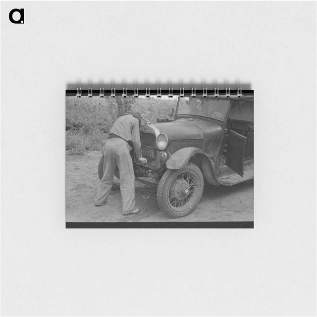 アートメモ帳-Used Tires, Waco
 - ラッセル リー Memo.