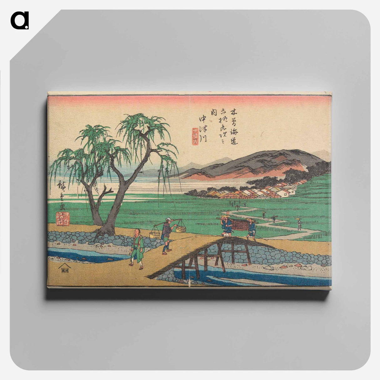アートパネル-Nakatsugawa, Second Design
 - 歌川 広重 Canvas.