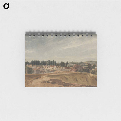 アートメモ帳-View near Bishopsgate Bridge with Cow Tower, looking towards Mousehold
 - イェール大学アートギャラリー Memo.