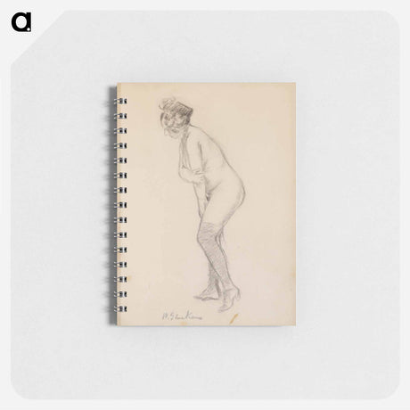 アートメモ帳-Standing Nude Woman
 - バーンズ・コレクション Memo.