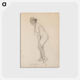 アートポストカード-Standing Nude Woman
 - バーンズ・コレクション Postcard.