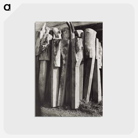 アートポストカード-Totems, Old Shipyard, Rye
 - クリーブランド美術館 Postcard.