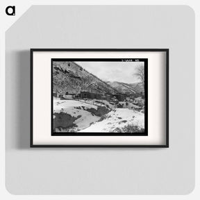 アートポスター-Utah coal miners' houses - ドロテア ラング Poster.