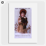 アートポスター-Thorn's Vegetable Cough Cure Advertisement
 - 国立医学図書館 Poster.