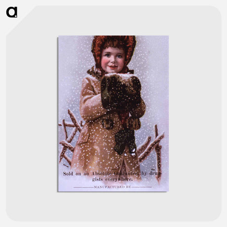 アートポストカード-Thorn's Vegetable Cough Cure Advertisement
 - 国立医学図書館 Postcard.