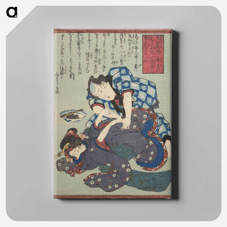 アートパネル-Love of Yatsufuji
 - 歌川 国貞 Canvas.