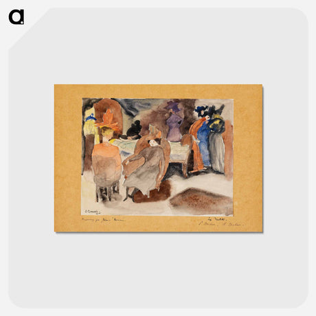 アートポストカード-The Death of Nana
 - バーンズ・コレクション Postcard.