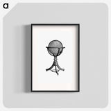 アートポスター-Atlas Engraving from Chambers's Alternative Geography Readers
 - 大英図書館 Poster.