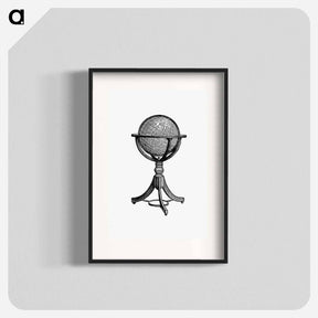 アートポスター-Atlas Engraving from Chambers's Alternative Geography Readers
 - 大英図書館 Poster.