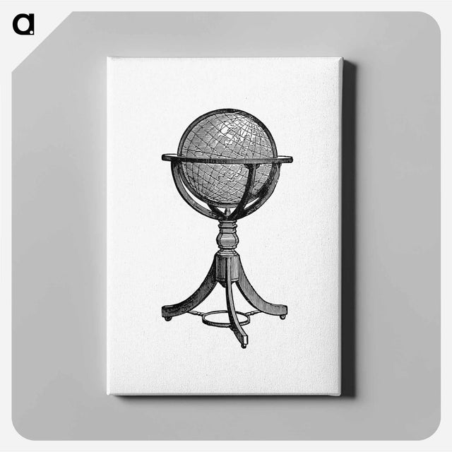 アートパネル-Atlas Engraving from Chambers's Alternative Geography Readers
 - 大英図書館 Canvas.