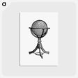 アートポストカード-Atlas Engraving from Chambers's Alternative Geography Readers
 - 大英図書館 Postcard.