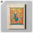 アートパネル-Enthroned Virgin and Child
 - バーンズ・コレクション Canvas.