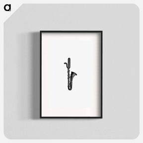 アートポスター-Trumpet Illustration
 - 大英図書館 Poster.