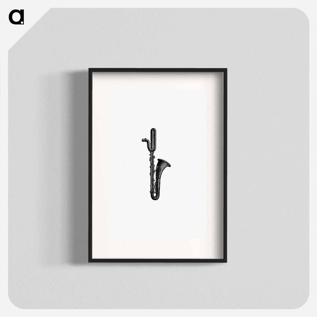 アートポスター-Trumpet Illustration
 - 大英図書館 Poster.